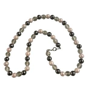 Elegant Multi-Color Beaded Necklace